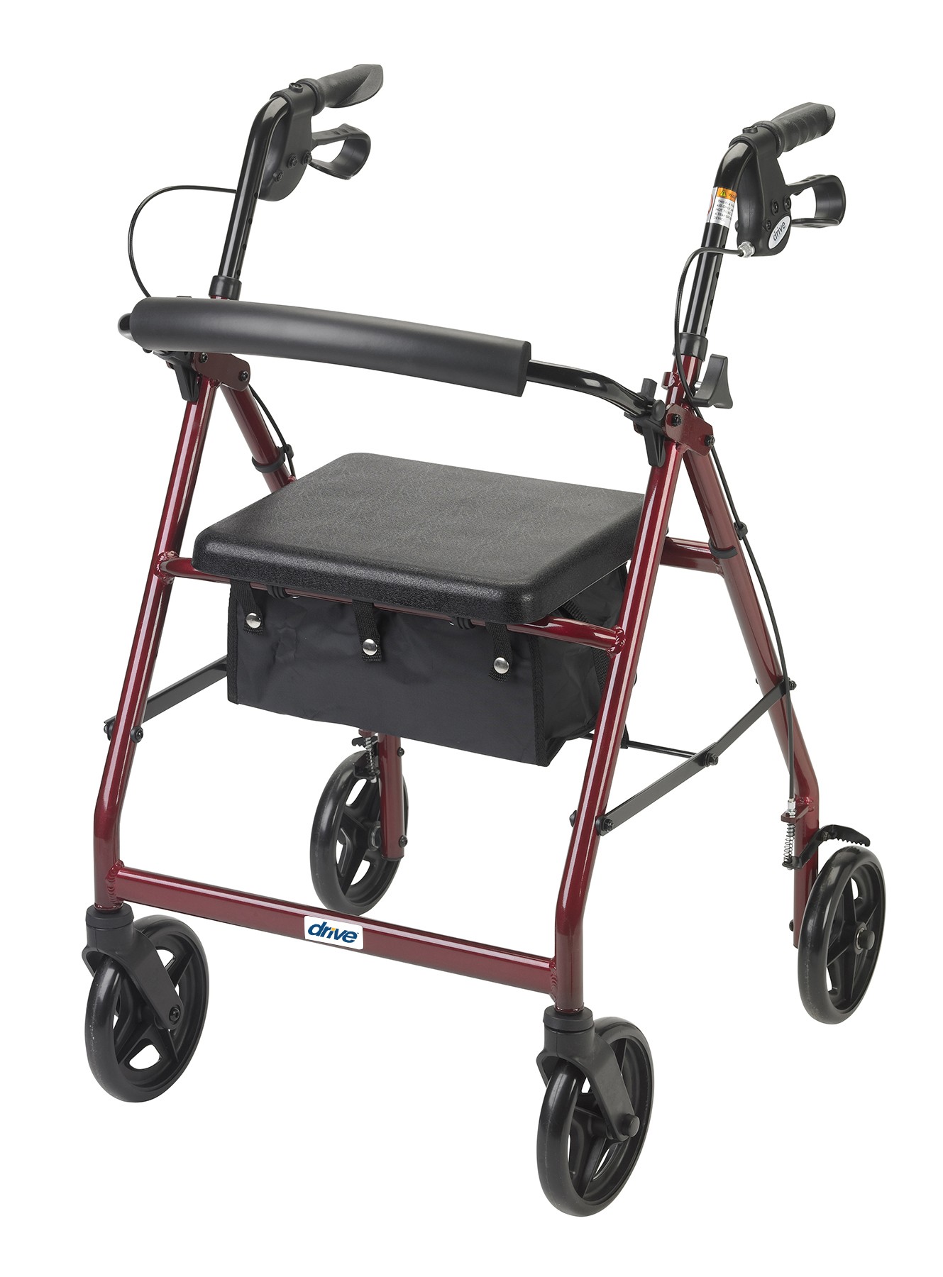 Aluminum Rollator, 7.5" Casters - On The Mend Medical Supplies & Equipment