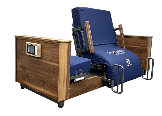 Med Mizer - rotating pivot hospital bed- at On The Mend Medical Supplies and Equipment