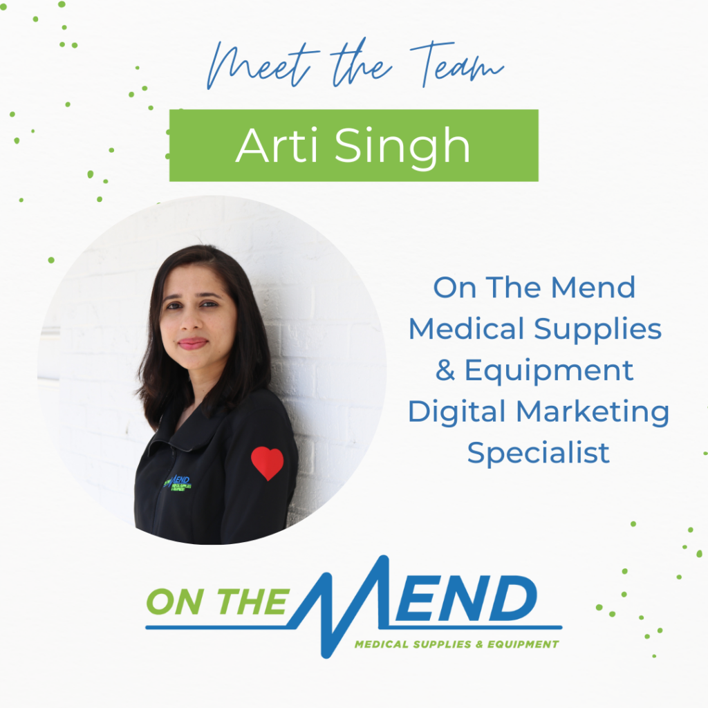 On The Mend- Digital Marketing Specialist- Arti Singh