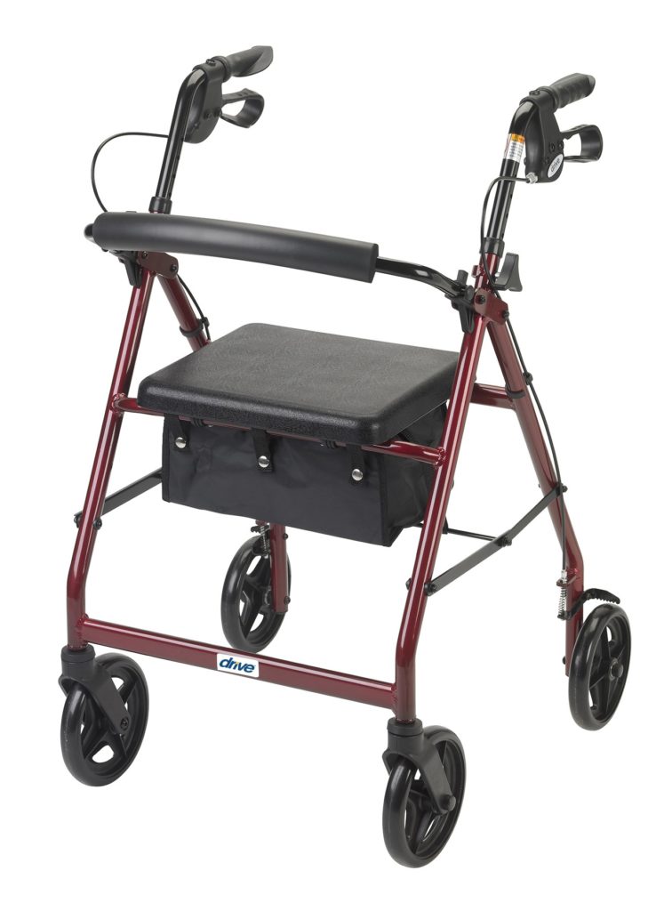 Aluminum Rollator, 7.5